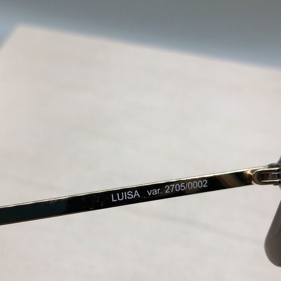 Luisa Spagnoli designer sunglasses, oversized, handmade in Italy 2705 0002 main image 6